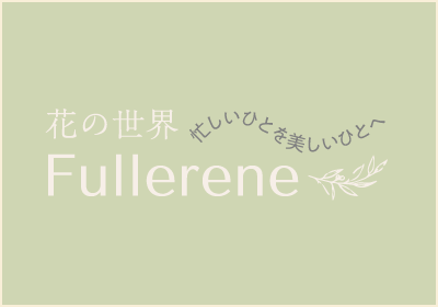 WEBサイト『忙しいひとを美しいひとへ Fullerene 花の世界』開設